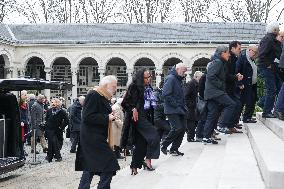 Claude Allegre Funeral - Paris