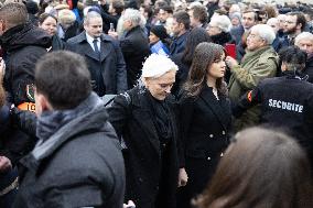 Memorial Service For Jean-Marie Le Pen - Paris