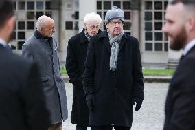 Claude Allegre Funeral - Paris