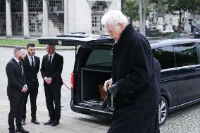 Claude Allegre Funeral - Paris