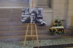 Claude Allegre Funeral - Paris