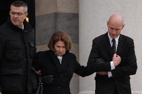 Claude Allegre Funeral - Paris