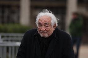 Claude Allegre Funeral - Paris