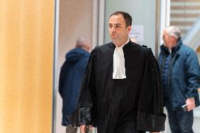 Nicolas Sarkozy’s trial during a break - Paris AJ