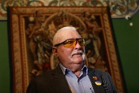 Lech Walesa In Krakow