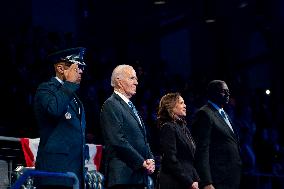 President Joe Biden Attends Commander in Chief Farewell Ceremony in Arlington, Virginia