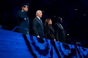 President Joe Biden Attends Commander in Chief Farewell Ceremony in Arlington, Virginia