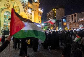 Iran-Celebrating Israel And Hamas Ceasefire