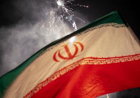 Iran-Celebrating Israel And Hamas Ceasefire