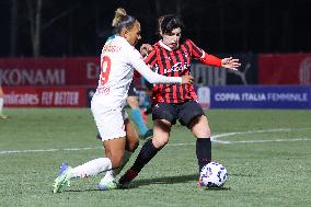 CALCIO - Coppa Italia Femminile - AC Milan vs ACF Fiorentina