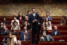 Questions To The French Government At The National Assembly