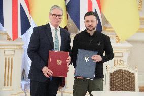 Ukraine and UK sign agreement on centennial partnership