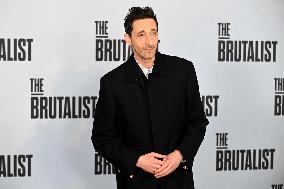 Adrien Brody The Brutalist Premiere - Madrid