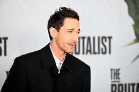 Adrien Brody The Brutalist Premiere - Madrid