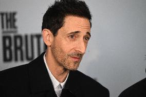 Adrien Brody The Brutalist Premiere - Madrid