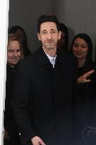 Adrien Brody The Brutalist Premiere - Madrid