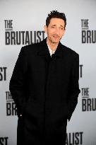 Adrien Brody Presents The Film The Brutalist - Madrid
