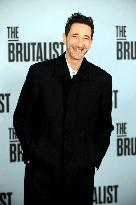 Adrien Brody Presents The Film The Brutalist - Madrid