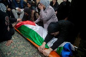 Funerals for Those Killed in An Israeli Air Strike - Jenin