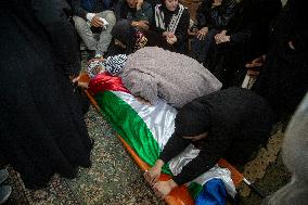 Funerals for Those Killed in An Israeli Air Strike - Jenin