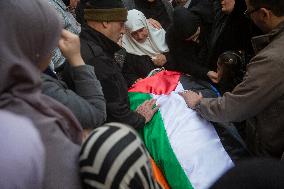 Funerals for Those Killed in An Israeli Air Strike - Jenin