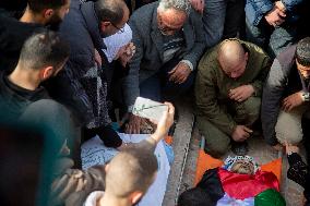 Funerals for Those Killed in An Israeli Air Strike - Jenin