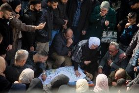 Funerals for Those Killed in An Israeli Air Strike - Jenin