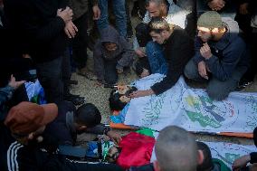 Funerals for Those Killed in An Israeli Air Strike - Jenin