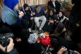 Funerals for Those Killed in An Israeli Air Strike - Jenin