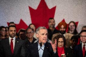 Mark Carney Launches Liberal Leadership Campaign in Edmonton - Canada