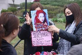 CoCo Lee Statue Unveiling Ceremony in Taipei