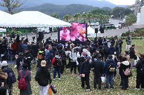 CoCo Lee Statue Unveiling Ceremony in Taipei