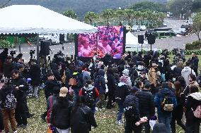 CoCo Lee Statue Unveiling Ceremony in Taipei