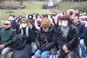 CoCo Lee Statue Unveiling Ceremony in Taipei