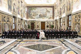 Pope Francis In Private Audience - Vatican