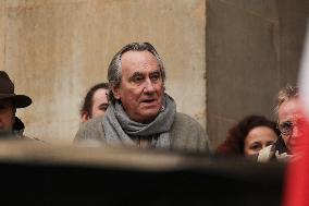 Jean-Luc Petitrenaud Funeral - Paris