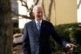 Joe Biden leaves the Church  - Washington
