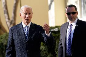 Joe Biden leaves the Church  - Washington