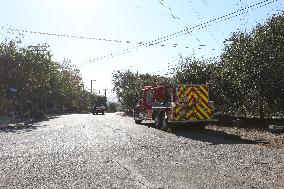 Disaster Areas Of Altadena After The Passage Of Eaton Fire - LA