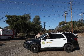 Disaster Areas Of Altadena After The Passage Of Eaton Fire - LA