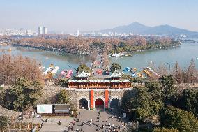 Giant Spring Festival Couplets in Nanjing