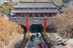 Giant Spring Festival Couplets in Nanjing