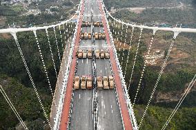 Jinzhou Bridge Load Test in Xingyi