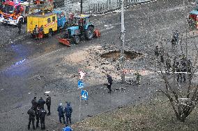 Russia attacks Kyiv with ballistic missiles