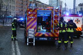 Russia attacks Kyiv with ballistic missiles