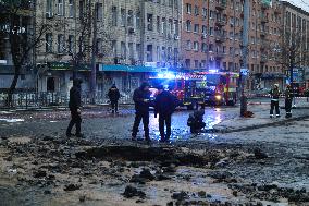 Russia attacks Kyiv with ballistic missiles