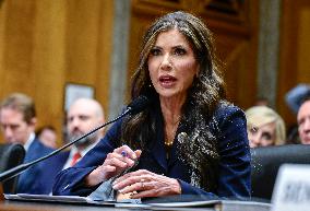 Kristi Noem Confirmation Hearing - DC