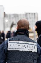 Illustration of the Parisian metro station Villejuif Gustave Roussy - Villejuif AJ