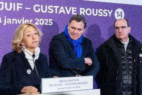 Opening of the Villejuif metro stop - Gustave Roussy - Villejuif AJ