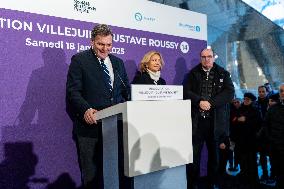 Opening of the Villejuif metro stop - Gustave Roussy - Villejuif AJ